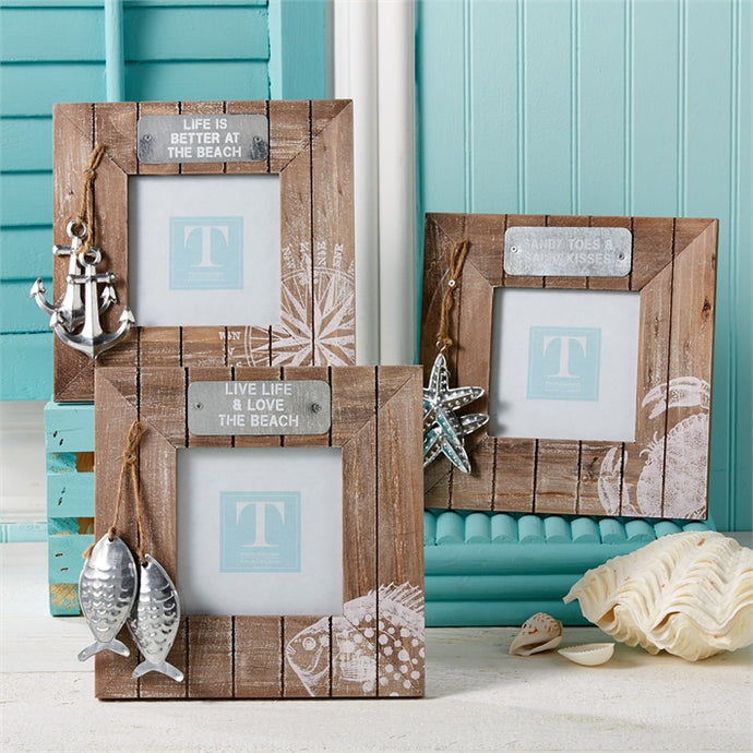 Two's Company Aquatic Photo Frames, 4