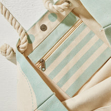Two's Company Watercolors Sea-Themed Tote Bag