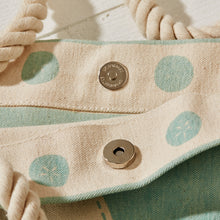 Two's Company Watercolors Sea-Themed Tote Bag
