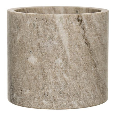 Bloomingville Beige Marble Flower Pot