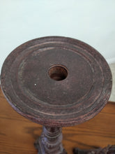 Vintage Solid Wood Candle Holder