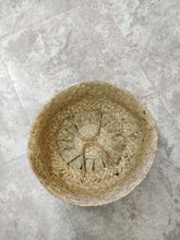 Creative Co-Op Small Natural & Red Woven Basket