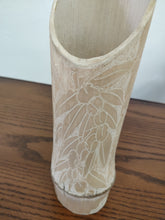 Vintage Carved Kauai Bamboo Vase (c. 2002)