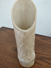 Vintage Carved Kauai Bamboo Vase (c. 2002)