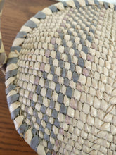 Vintage Woven Basket w/Lid