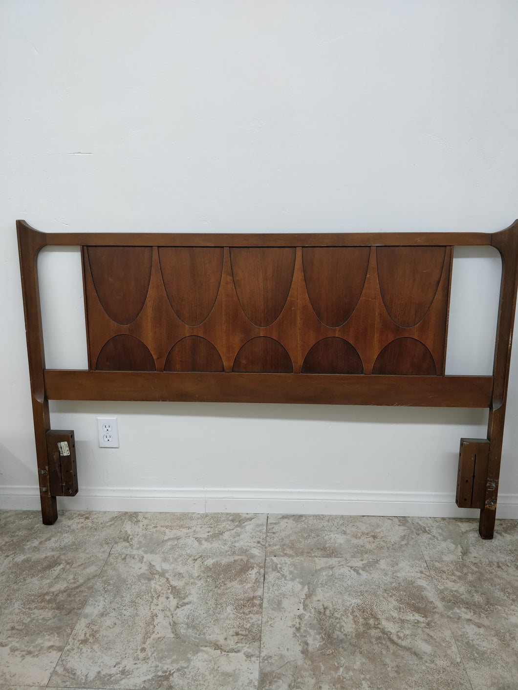 Vintage Broyhill Brasilia Collection Queen Headboard