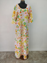 Vintage 1960's Two Potato Mod Maxi Dress