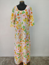 Vintage 1960's Two Potato Mod Maxi Dress