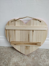 Hand-Painted Wooden Heart Wall Decor