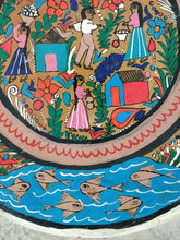 Vintage Mexican Folk Art Plate