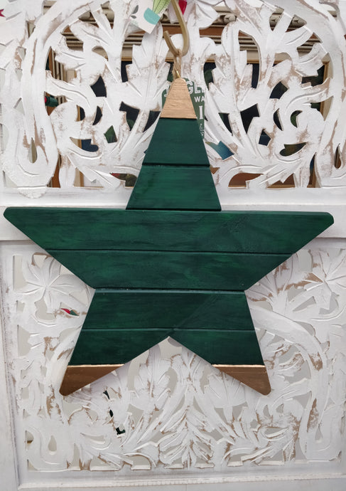 Handmade Wood Star