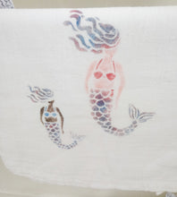 Hand-Painted Tea Towel