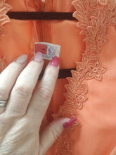 Vintage Maxi Orange Dress