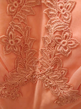 Vintage Maxi Orange Dress