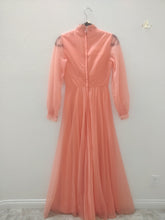 Vintage Maxi Orange Dress