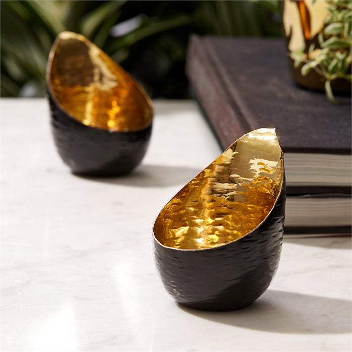 Tozai Home Black & Gold Votive Holder