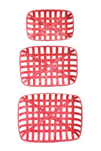 Creative Co-Op Reproduction Red Basket