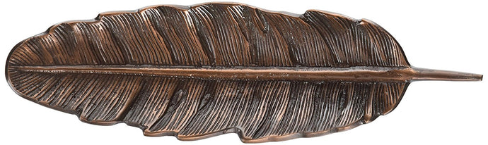 Two's Company Copper Feather Tray