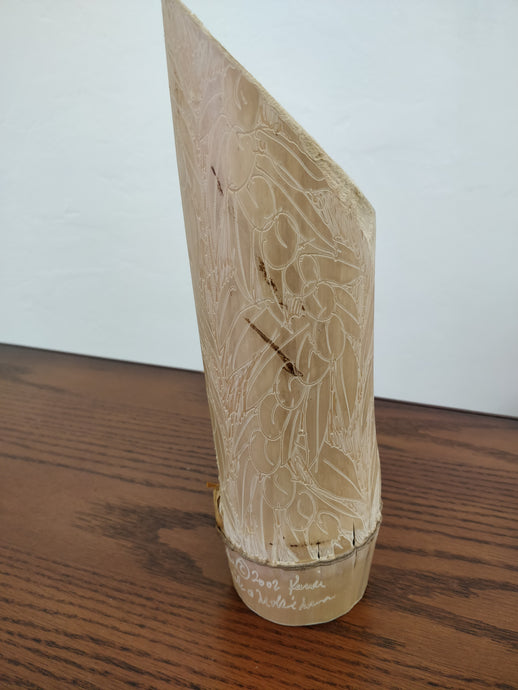 Vintage Carved Kauai Bamboo Vase (c. 2002)
