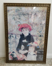 Vintage Renoir "Two Sisters" Framed Wall Art
