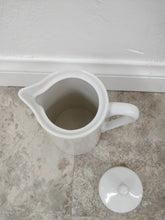 Vintage Oneida White Ceramic Coffee Pot