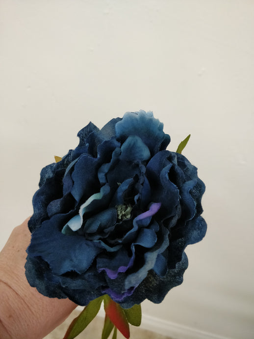 Single Silk Peony Flower Stem