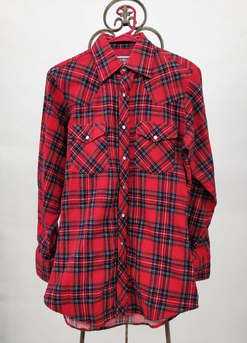 Vintage Authentic Western Youngbloods Flannel Shirt