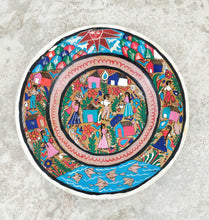 Vintage Mexican Folk Art Plate