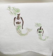 Hand-Painted Tea Towel