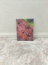Hand Painted Dirty Pour Wall Art