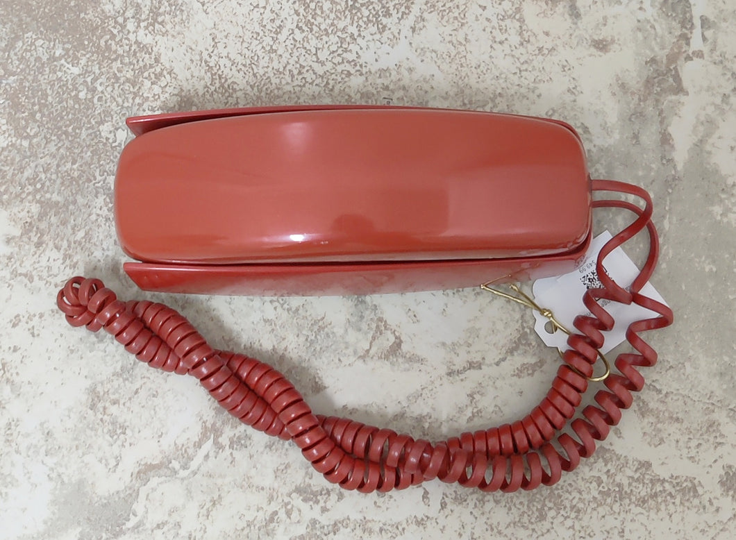 Vintage Orange Telephone