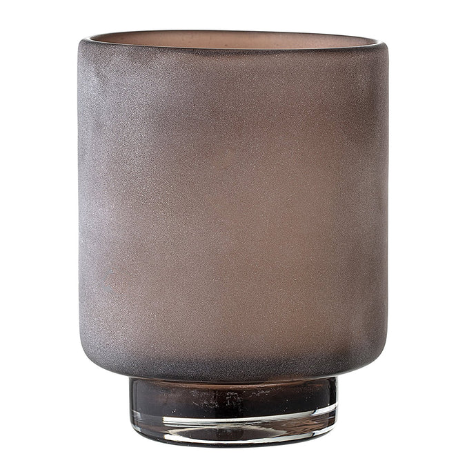 Bloomingville Glass Votive Candle Holder, Marbled Brown