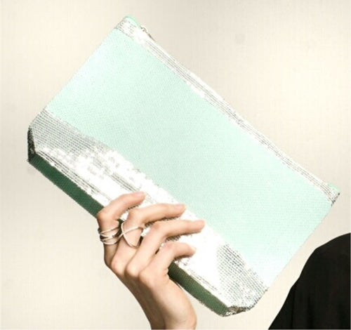 2 Chic Luxe Cassandra Jute Clutch, 2 colors