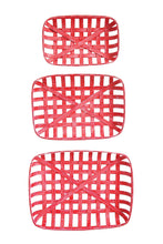 Creative Co-Op Reproduction Red Basket